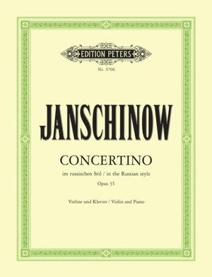 Concertino in Russian Style Op.35