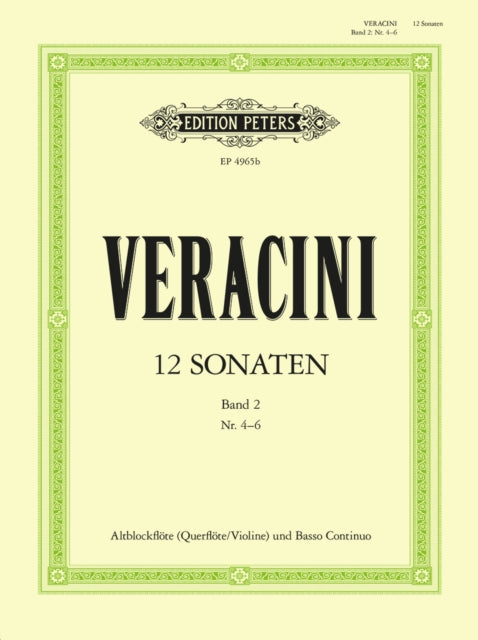 Book cover of: 12 Sonatas Op.1 Vol.2