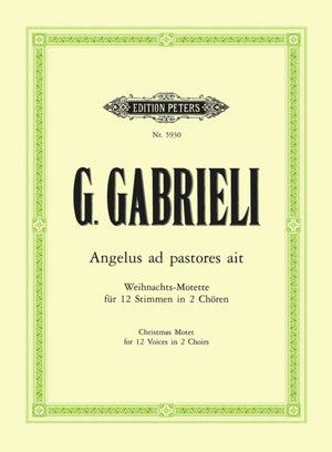 Angelus ad pastores ait (Lat)