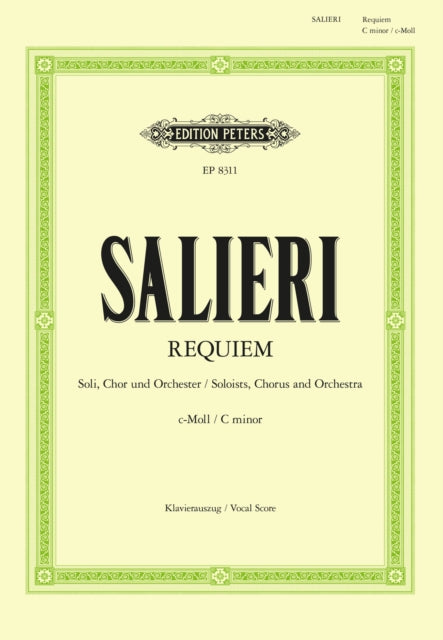 Book cover of: Requiem in C minor