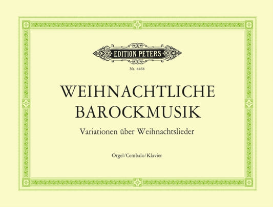 Book cover of: Baroque Music for Christmas