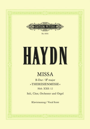 Mass in B flat 'Maria-Theresia Mass' Hob.XXII/12