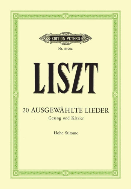 Book cover of: 20 Selected Songs