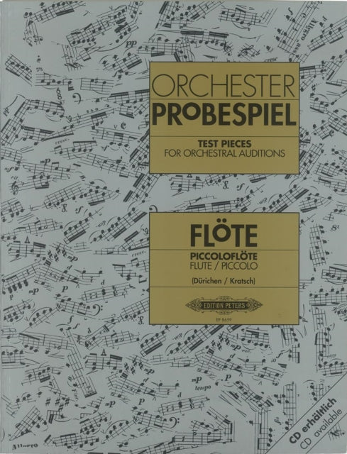 Book cover of: Test Pieces for Orchestral Auditions (Flute and Piccolo)