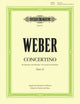 Book cover of: Concertino in E flat Op.26