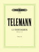 Book cover of: 12 Fantasias for Violin Solo