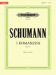 Book cover of: 3 Romances Op.28