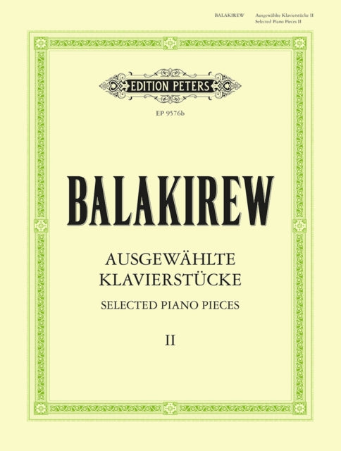 Book cover of: Selected Piano Pieces Vol.2