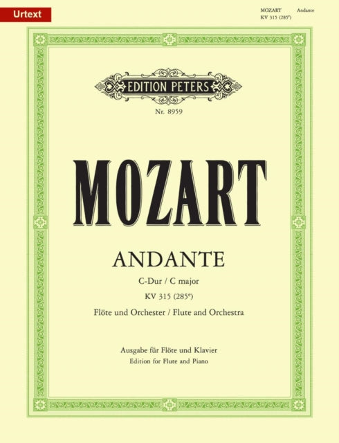 Book cover of: Andante in C K315