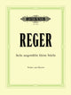Book cover of: 6 Short Selected Pieces