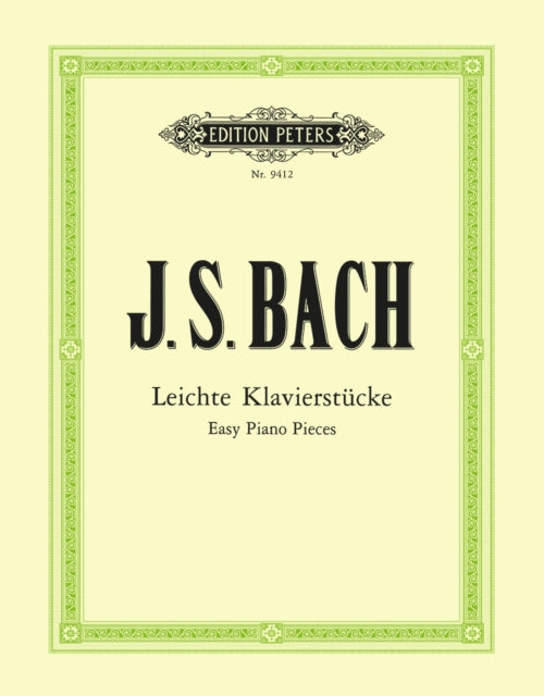 Book cover of: Easy Piano Pieces