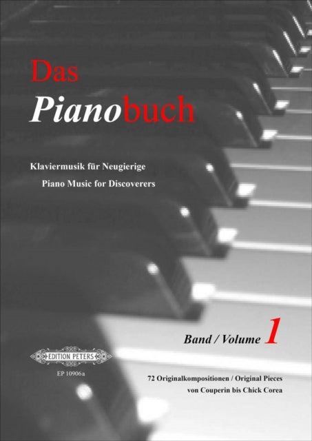 Book cover of: Das Pianobuch: Piano Music for Discoverers, Vol. 1