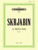 Book cover of: 24 Preludes Op.11