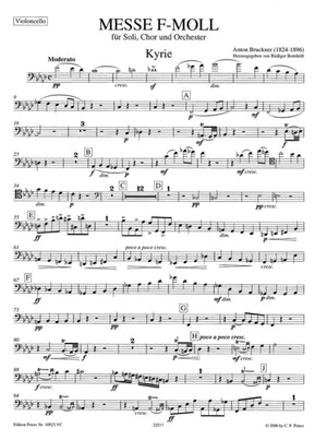 Mass in F minor (cello)