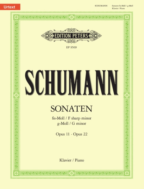Book cover of: Piano Sonatas in F sharp minor Op.11 and G minor Op.22