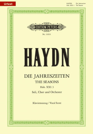 The Seasons Hob XXI/3 (Vocal Score