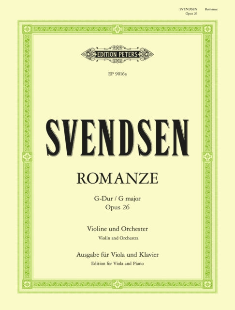 Book cover of: Romance in G Op.26