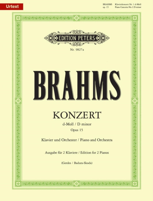 Book cover of: Piano Concerto No. 1 in D minor Op.15