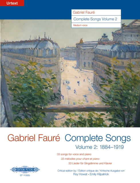 Book cover of: Complete Songs Volume 2: 1884 to 1919 (Medium Voice)