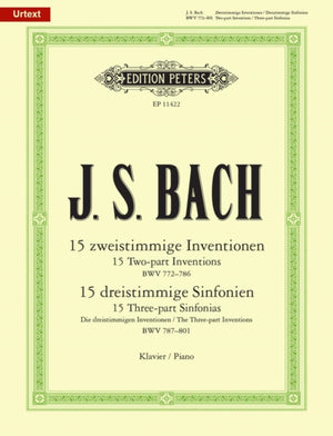 Inventions and Sinfonias BWV 772-801 for Piano