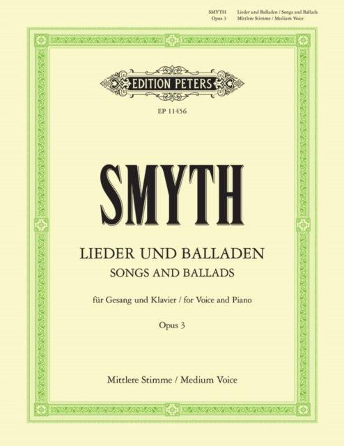 Book cover of: Lieder und Balladen Opus 3