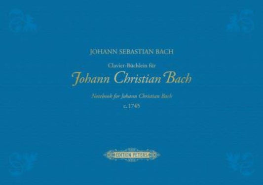 Book cover of: Notebook for Johann Christian Bach