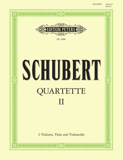 Book cover of: String Quartets, complete Vol.2