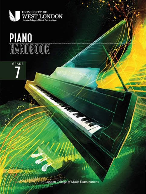 Book cover of: London College of Music Piano Handbook 2021-2024: Grade 7