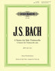 Book cover of: 6 Suites for Solo Violoncello BWV1007-1012 (for Viola)