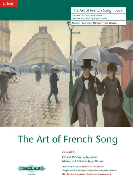 Book cover of: Art of French Song, Vol. 1 Low Voice