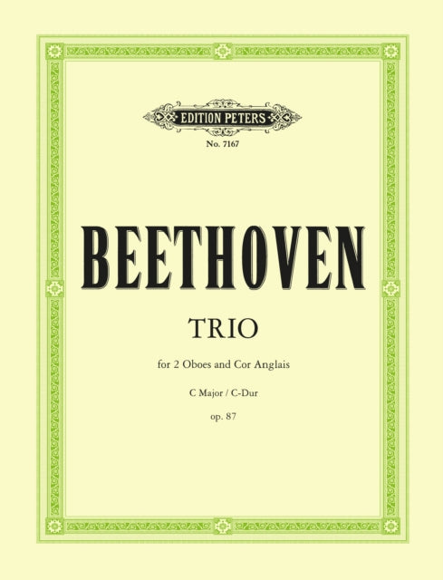 Book cover of: Trio in C Op. 87