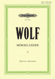 Book cover of: Morike-Lieder: 53 Songs Vol.2