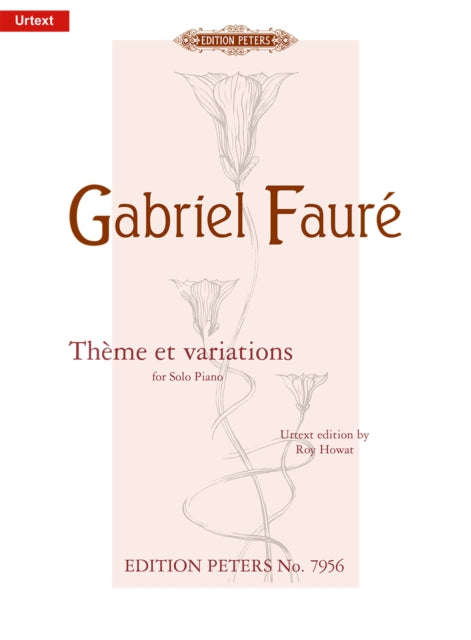 Book cover of: Theme et variations