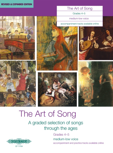 Book cover of: Art of Song Grades 4-5 (Medium-Low Voice) (Revised & Expanded Edition)