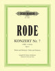 Book cover of: Concerto No. 7 in A minor