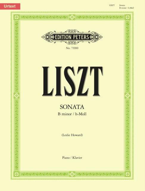 Book cover of: Sonata in B minor