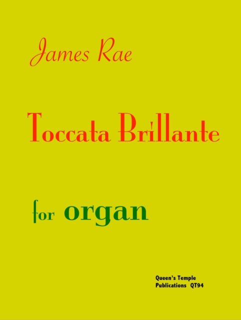 Book cover of: Toccata Brillante