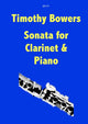 Book cover of: Sonata for Clarinet & Piano