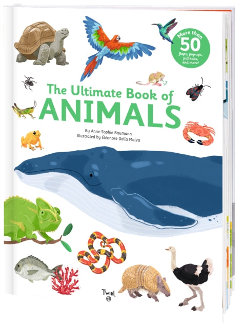 Book cover of: Ultimate Book of Animals. By: Anne-Sophie Baumann