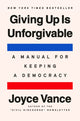 Book cover of: Giving Up Is Unforgivable