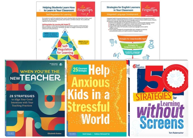 Book cover of: 5 Essential Resources for New Teachers. By: Multiple Authors