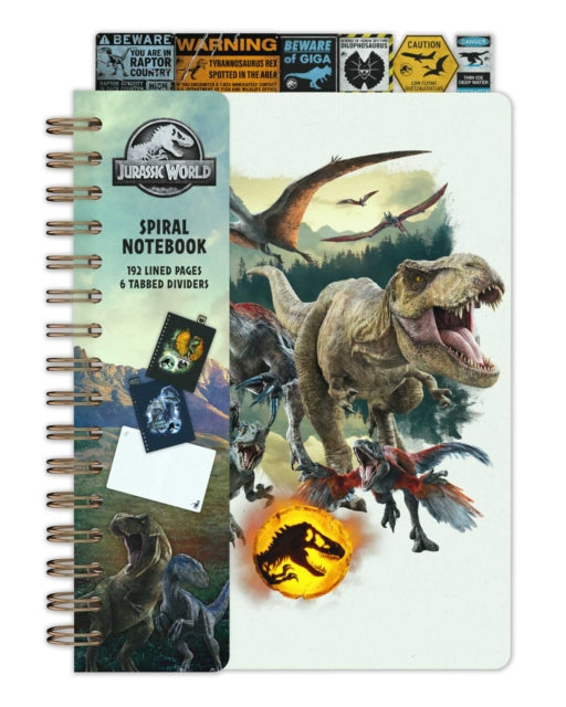 Book cover of: Jurassic World Spiral Notebook