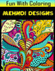 Book cover of: Fun with Coloring Mehndi Designs