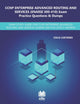 Book cover of: CCNP Enterprise Advanced Routing and Services (ENARSI 300-410) Exam Practice Questions & Dumps