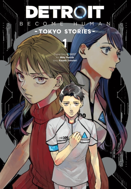 Book cover of: Detroit: Become Human -Tokyo Stories-, Vol. 1 (manga). By: Quantic Quantic Dream