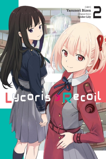 Book cover of: Lycoris Recoil, Vol. 2 (manga). By: Spider Spider Lily