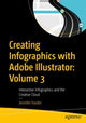 Book cover of: Creating Infographics with Adobe Illustrator: Volume 3. By: Jennifer Harder