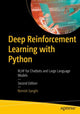 Book cover of: Deep Reinforcement Learning with Python. By: Nimish Sanghi