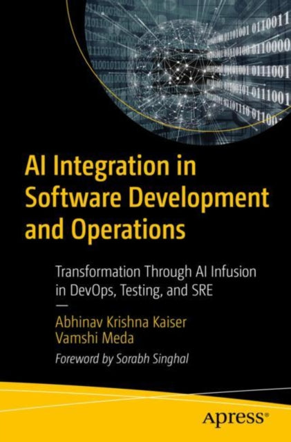 Book cover of: AI Integration in Software Development and Operations