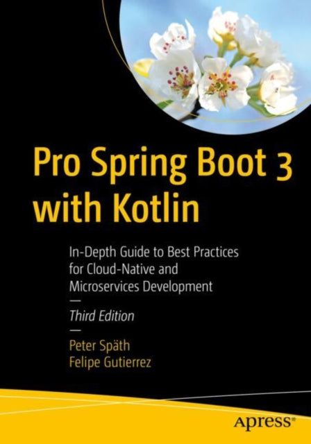 Book cover of: Pro Spring Boot 3 with Kotlin. By: Peter Späth